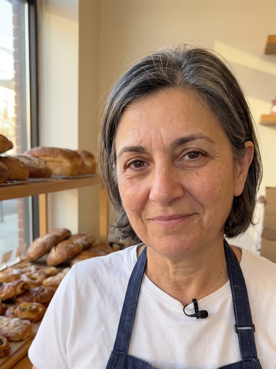 Rosa, Neighborhood bakery owner